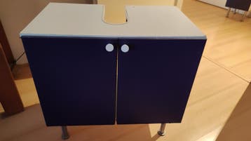 Old bathroom cabinet