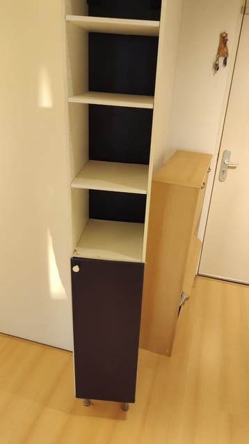 Old bathroom tall cabinet