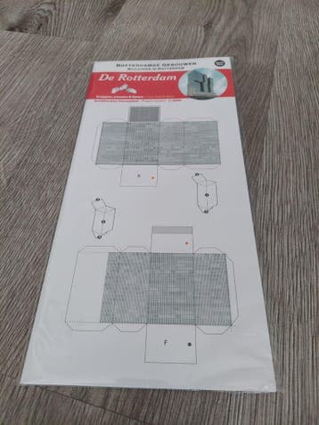 REM KOOLHAAS, 3d bouwpakket DE ROTTERDAM