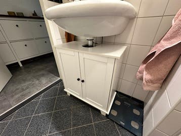 Wastafelkast met 2 deuren