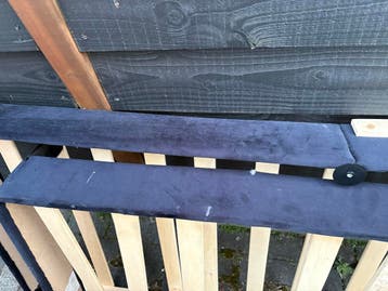 Tweepersoonsbed 160x200 cm met lattenbodems