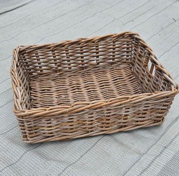 Rieten mand 40x20 cm - Decoratieve opberger