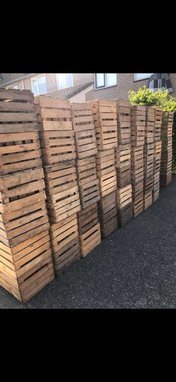 Fruitkisten / Veilingkisten - €9 per stuk, 10 halen = 9 beta