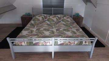 GRATIS!! 2 PERS BOXSPRING INCL LOSSE OMBOUW 180X200