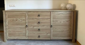 GRATIS  Buffetkast / dressoir deuren - Licht eiken