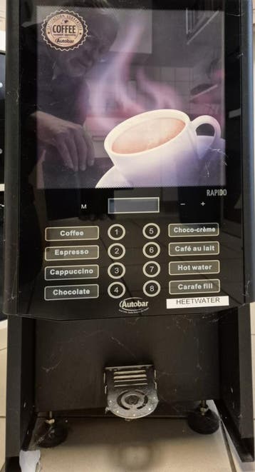 GERESERVEERD - Koffiezetapparaat autobar