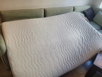 Gratis topper matras