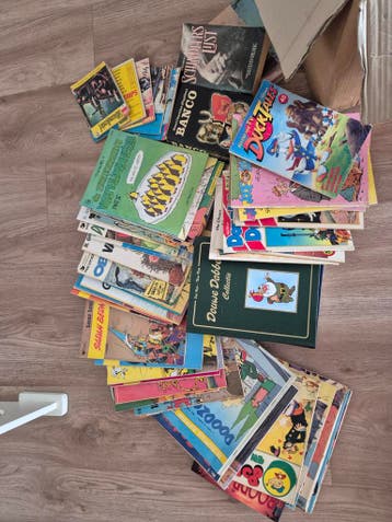Stripboeken en wat normale boeken - gratis