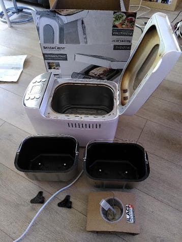 Broodbakautomaat Silvercrest Wit 1000gr SBB 850 E1