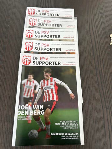 De PSV Supporter Maandblad - Seizoen 25|26 (6 nummers)
