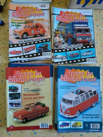 Auto in miniatuur boeken