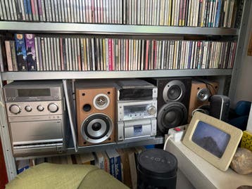 Panasonic CD Stereo Systeem SA-PM20 met speakers