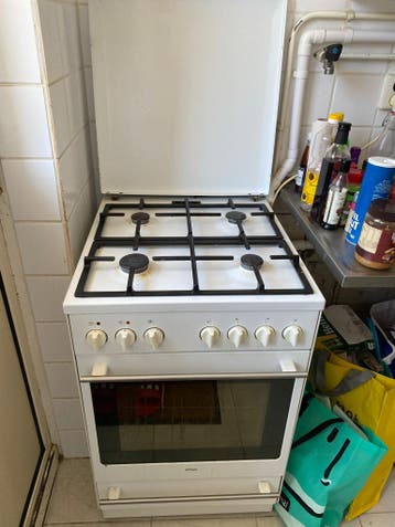 Gasfornuis met oven