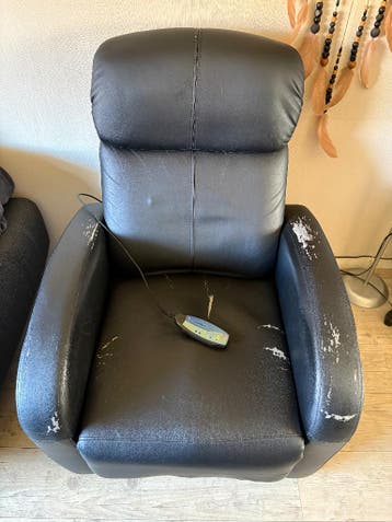Gratis stoel met massage functie