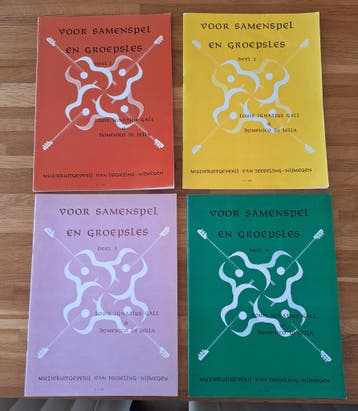 Gratis Bladmuziek voor samenspel en groepsles (2-4 partijen)