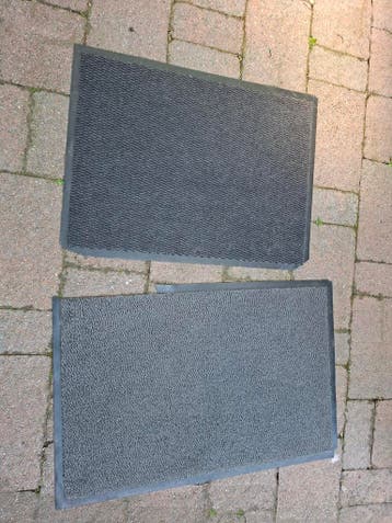 2 droogloop matten