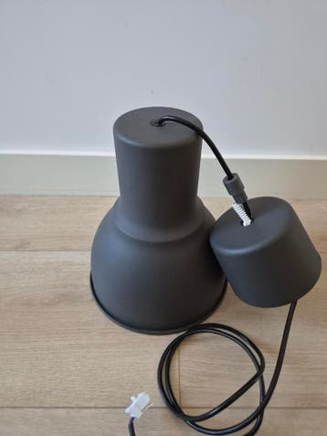 Donkergrijze industriële lamp - Gratis af te halen