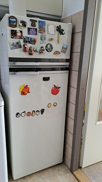 Koelkast met vriezer