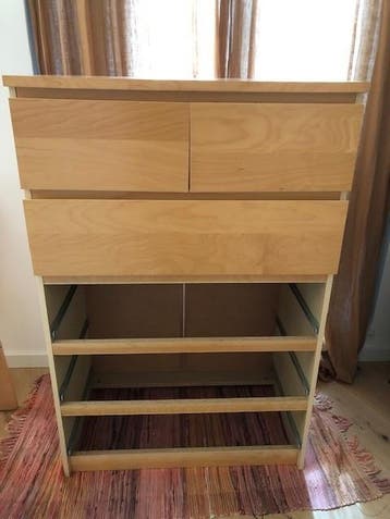 IKEA Malm ladenkast