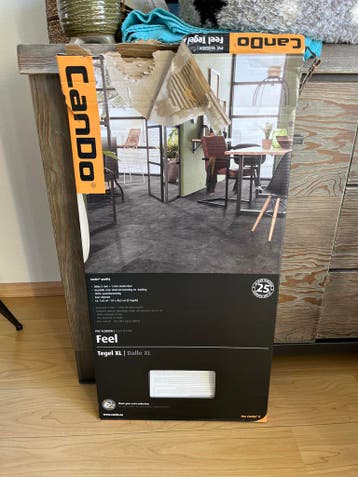 CanDo PVC Vloertegels Feel Tegel XL - 1.64 m²