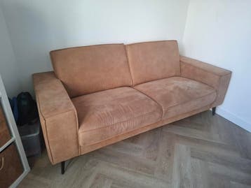 Ruime 2-zits bank met losse rugkussens - 204 cm breed