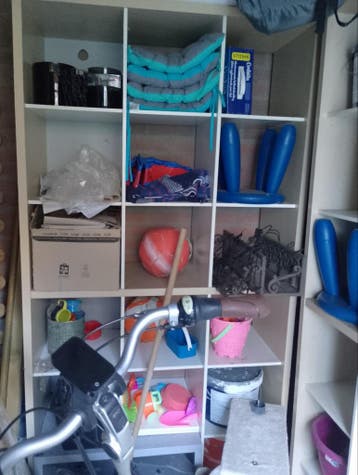 Gratis kasten voor in de schuur - zelf ophalen