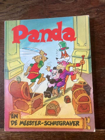 Panda en de Meester-Schatgraver - Avontuurlijk Boek