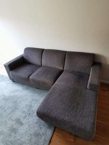 Hoekbank Aberdeen/Kansas Grijs