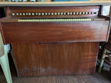Antiek Harmonium met 1 klavier - Uniek en Authentiek