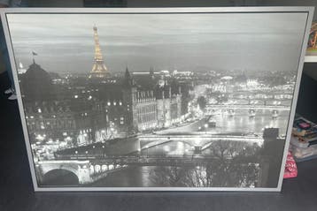 Gratis Ikea poster parijs - paris by night (vilshult)
