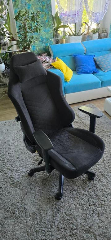 Gaming Bureaustoel Zwart - Comfortabel en Ergonomisch