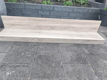 Gratis! Houten wandplank, 153 cm breed