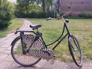 Altec Basic Damesfiets met luipaardprint
