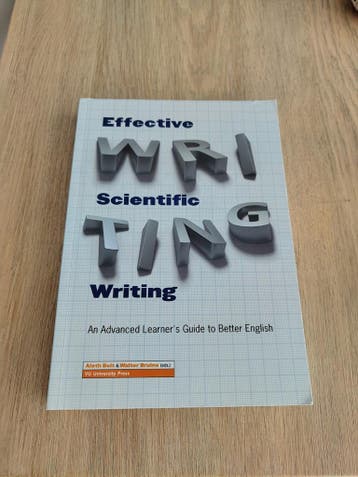 Effective Scientific Writing - VU University Press