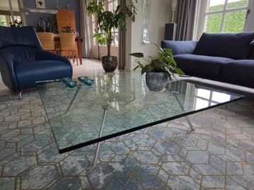 GRATIS AFHALEN fraaie glazen design salontafel