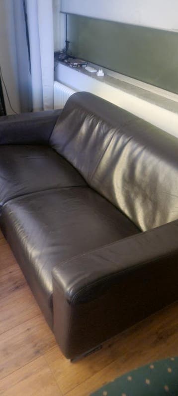 Leren bankstel 2,5- en 2-zits - Zo goed als nieuw