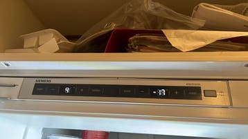 Inbouwvaatwasser en koelkast