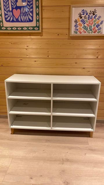 Witte boekenkast / tv kast