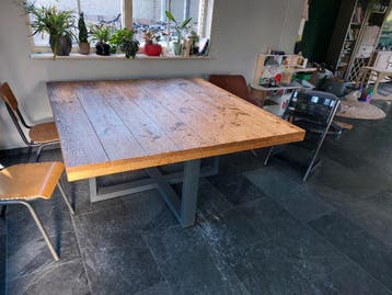 Eettafel steigerhout