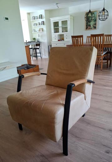 GRATIS Ophalen! Leren fauteuil Zitmaxx.