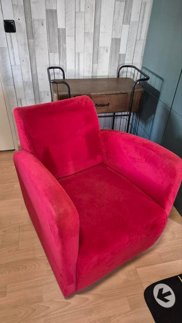 Rode fauteuil
