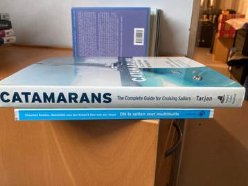 Twee boeken over catamarans