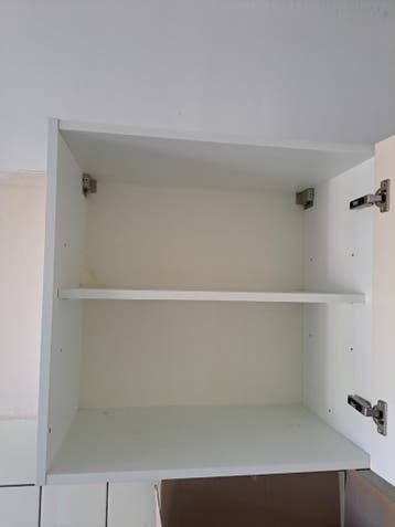 Keukenhangkast Keller met klein werkje