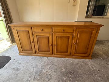 Dressoir/kast eikenhout