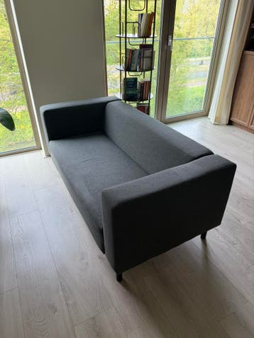Grijze bank 2,5-zits