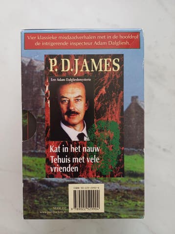P.D.James box met 4 boeken GRATIS
