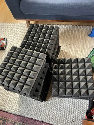 Akoestische panelen foam