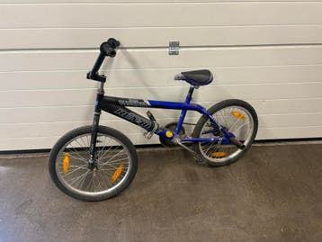 Crossfiets Acrobatic Run&Bike - Blauw/Zwart