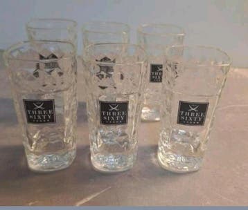 Gratis Three Sixty shotglaasjes