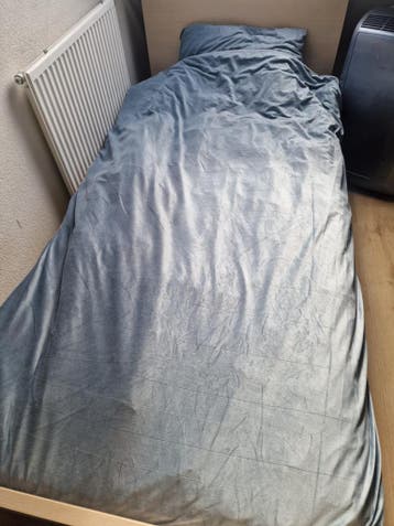 Zacht Grijs Eenpersoons Dekbedovertrek ophalen